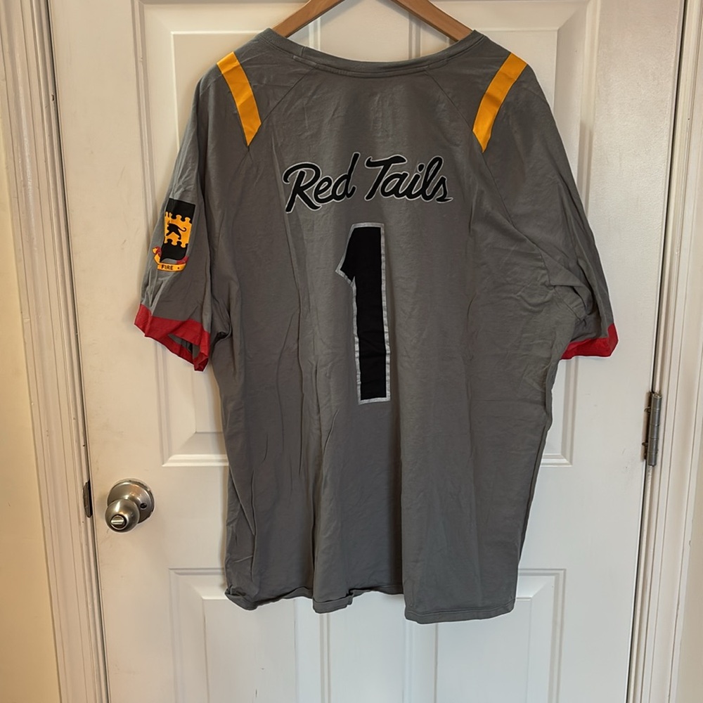 Nike Air Force Falcons Red Tails Jersey T-Shirt. - Picture 2 of 5